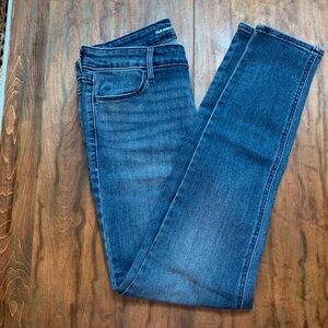 High rise super skinny jeans